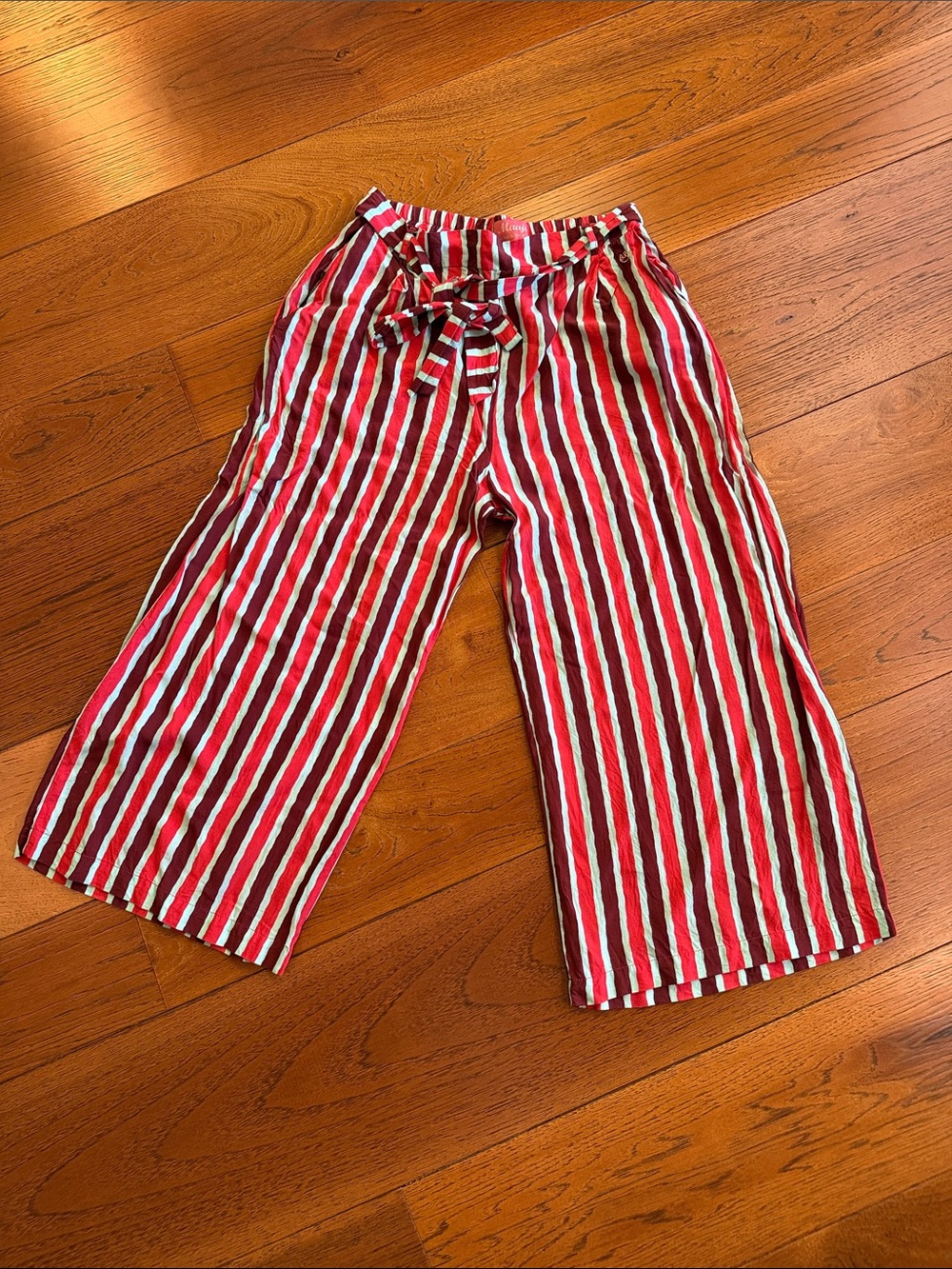 Maaji Golden Treasure Swimming Cover Up Red Pants - Picture 2 of 10